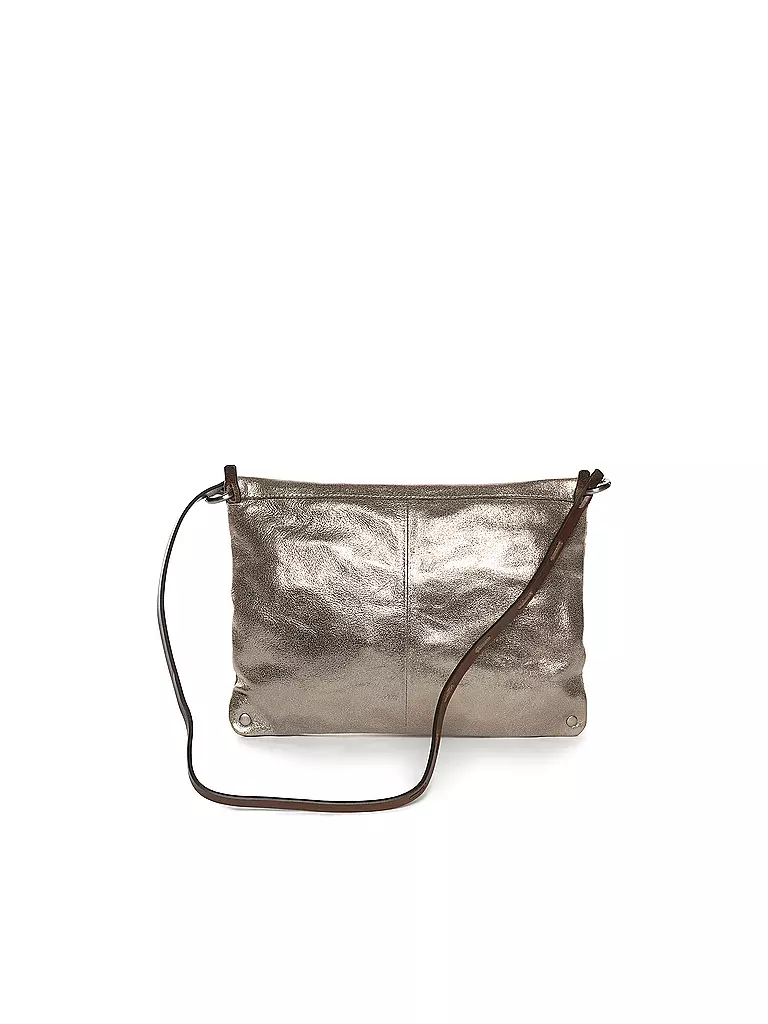 INA KENT Ledertasche - Mini Bag MOONSTRUCK ed.2 silber