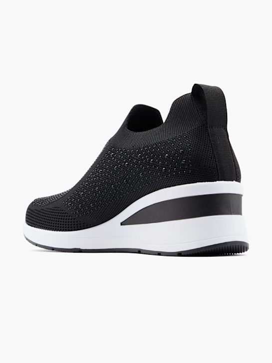 Graceland Slip-Ons Schwarz