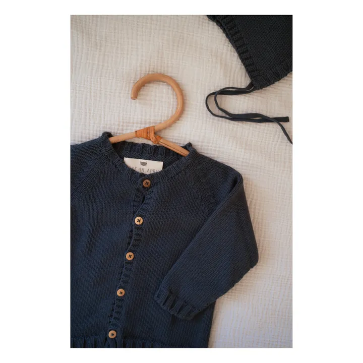 Rose in April Cardigan en tricot Gaby | Bleu marine
