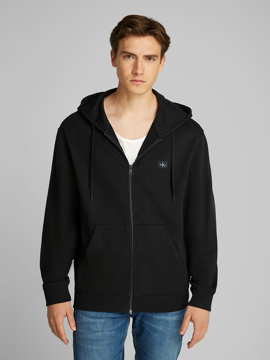 CALVIN KLEIN JEANS<br>Moletom com zíper