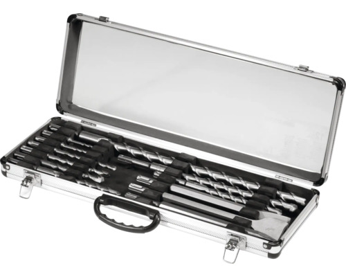SDS Plus Boor-/Beitelset Ergotools Pattfield 12-delig