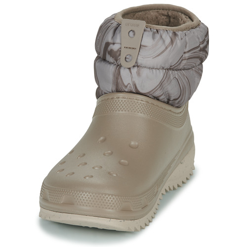 Crocs - CLASSIC NEO PUFF SHORTY BOOT W - Beige