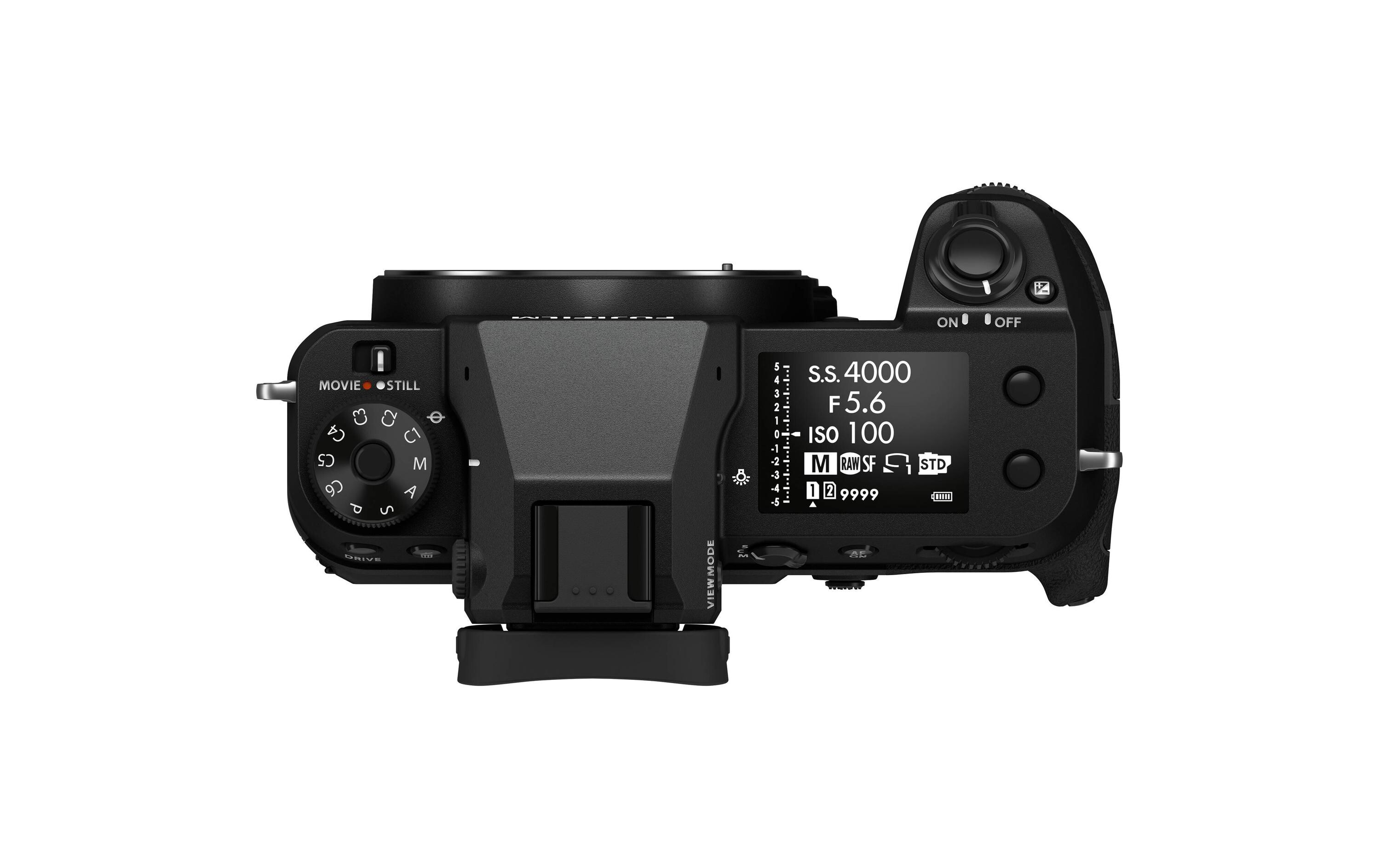 Fotokamera GFX-100S Body Schwarz<br>Portable, mobile Systemkamera mit Mittelformatsensor