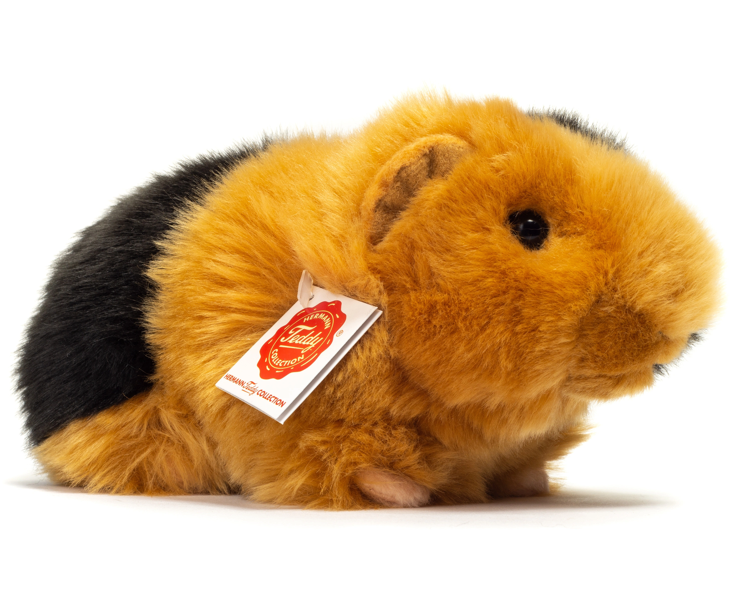 Kuscheltier MEERSCHWEINCHEN (20cm) in schwarz/gold