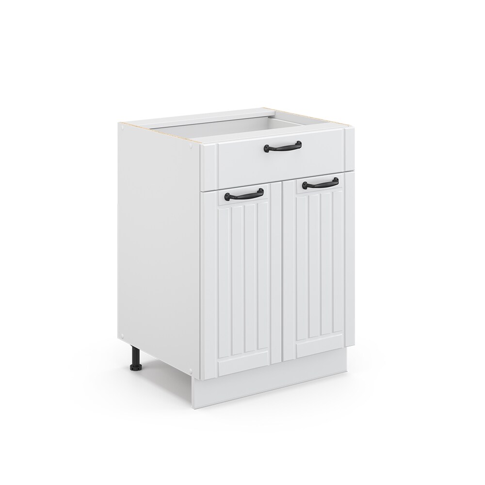 Vicco Schubunterschrank 60 cm FAME Line Küchenschrank Küchenzeile Landhaus Weiß