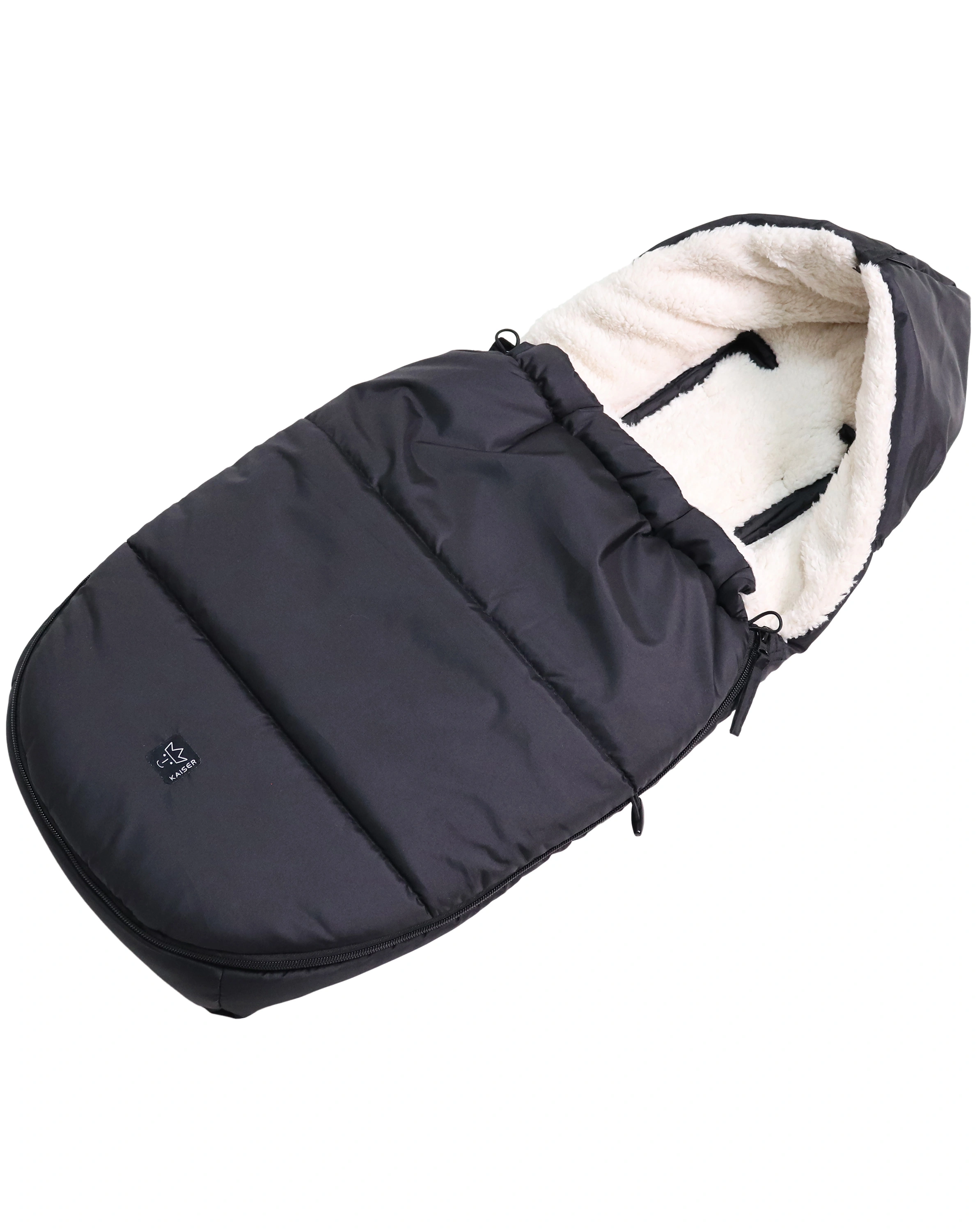 Babyschalen-Fußsack HOODY 2.0 in black