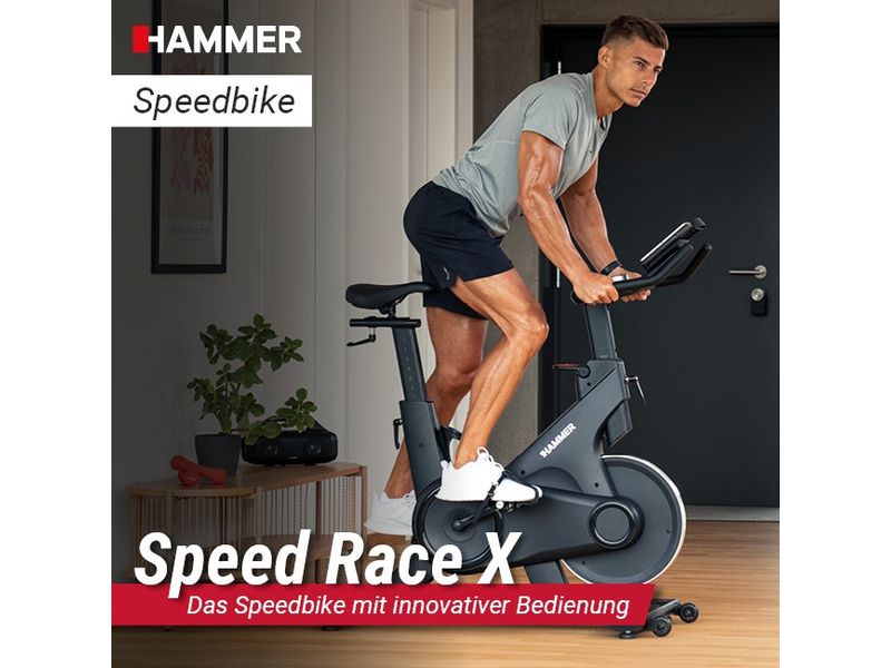 HAMMER Indoor Bike Speed Race X Speedbike Hometrainer