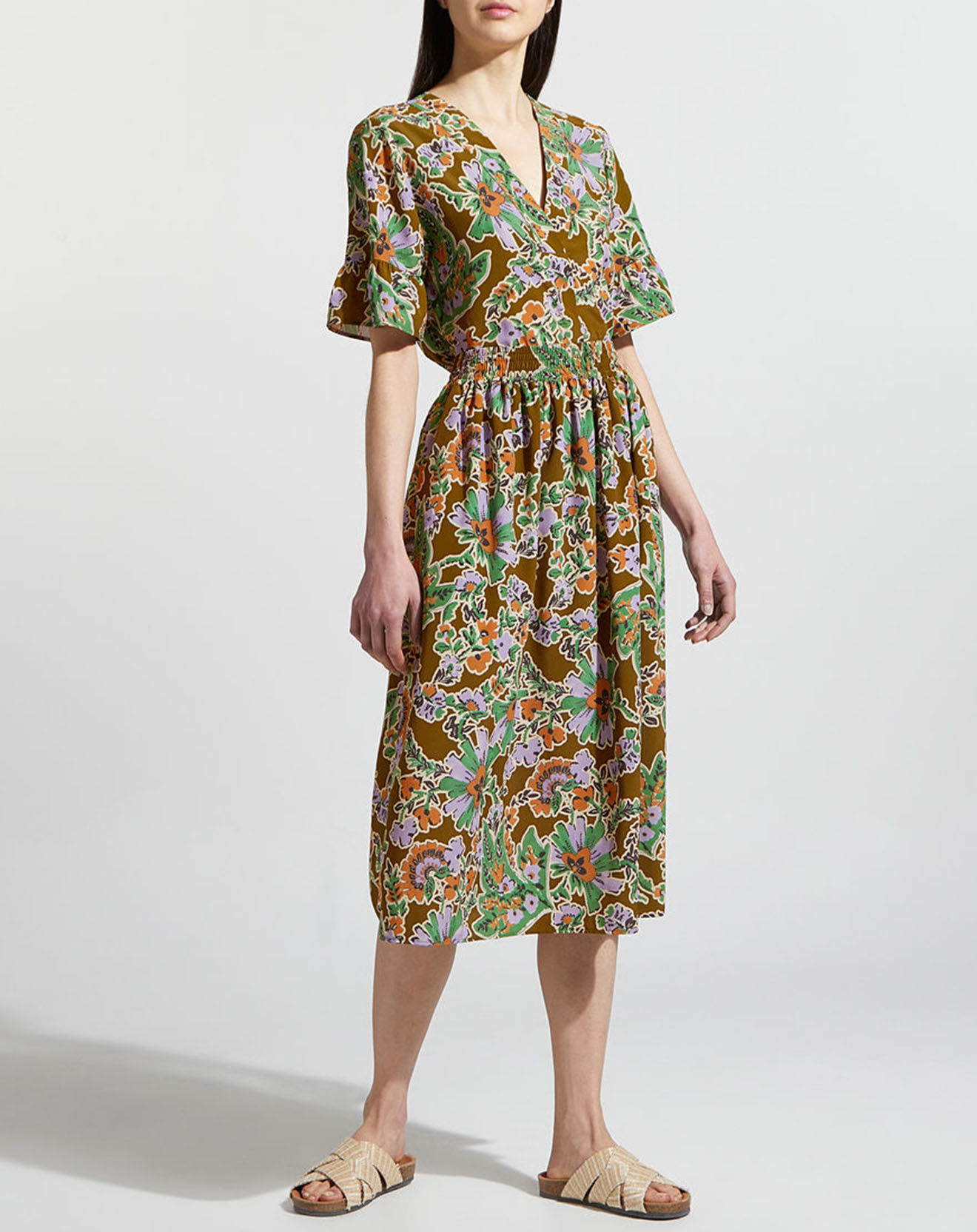 Jodhpur Top Rica imprimé fleurs multicolore