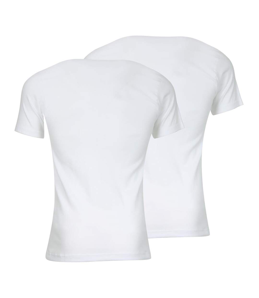 Lot de 2 tee-shirts col rond homme Coton Bio