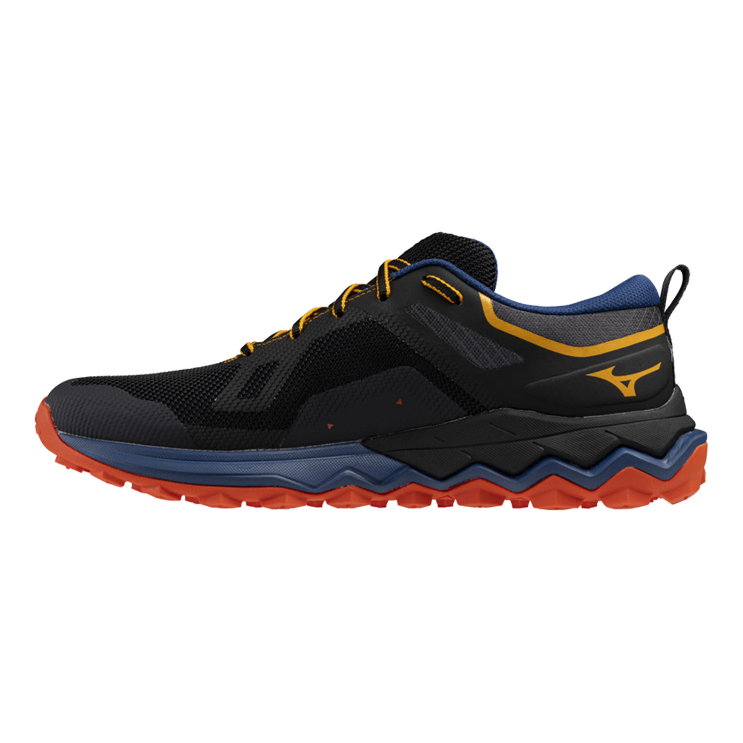 Mizuno Wave Ibuki 4 Chaussure Trail Hommes - Noir , Orange