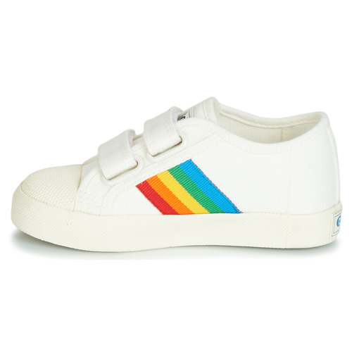 Gola - COASTER RAINBOW VELCRO - Blanc