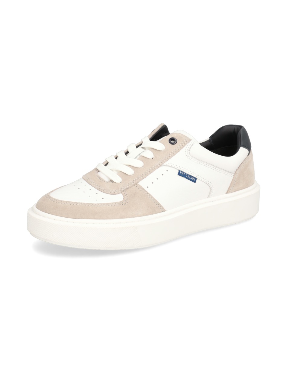 Lederkombination Sneaker
