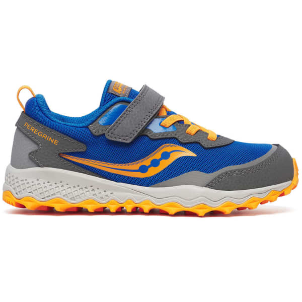 Chaussure trail SAUCONY PEREGRINE KDZ A/C SHIELD BLUE/ORANGE