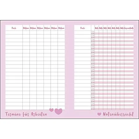 HEYE Schülerkalender 2019/2020 Pailletten A5