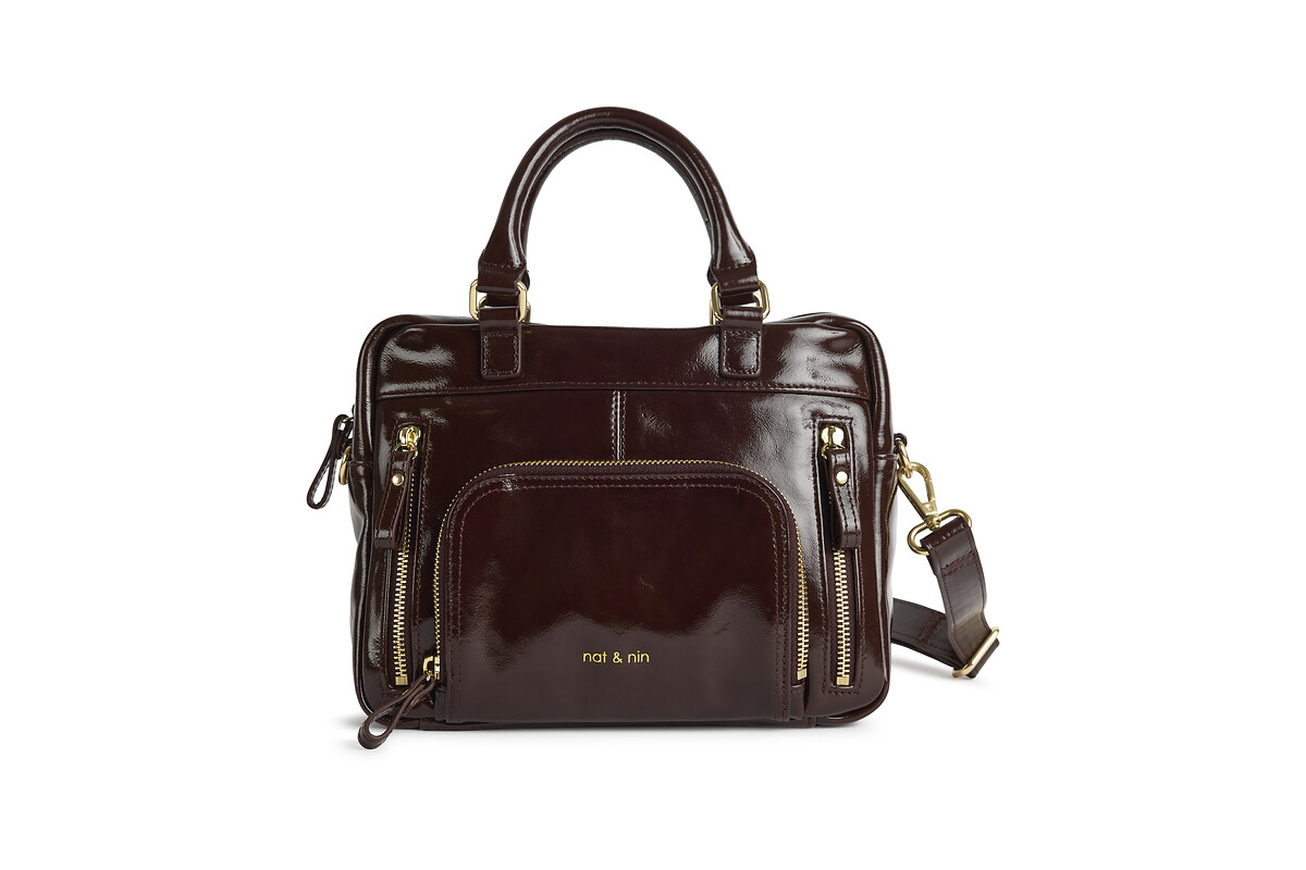NAT & NIN<br>Bolsa de lona de algodão MINI MACY