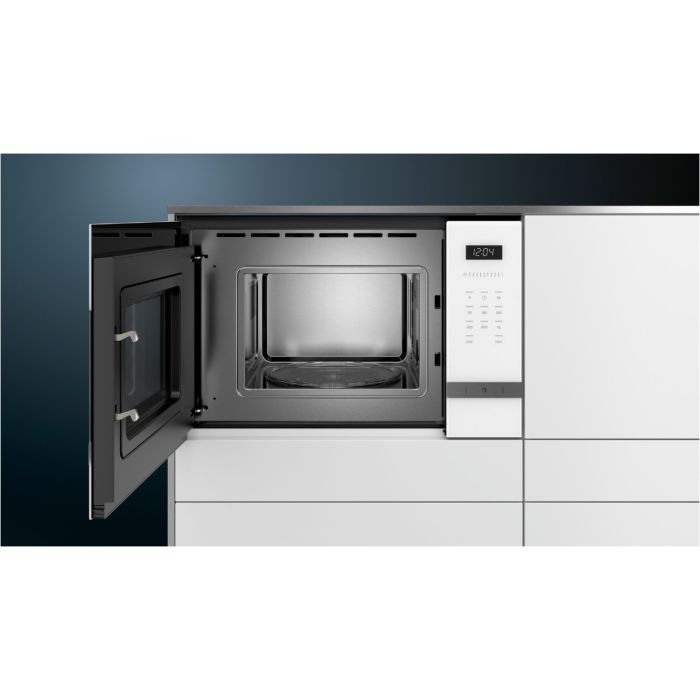 Siemens Einbau-Mikrowelle iQ500 BF525LMW0 Weiß