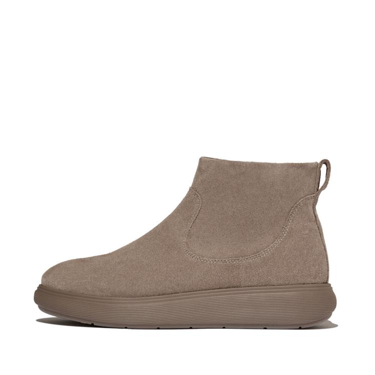 FitFlop IQ COmff Suede Taupe