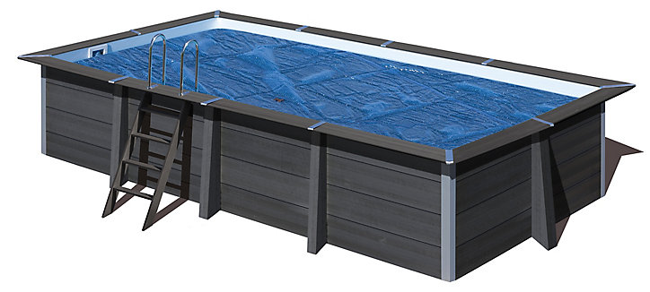 Bâche à bulles Gré pour piscine composite 6,06 x 3,26 m