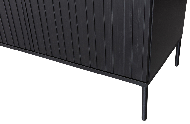 WOOOD Gravure dressoir 200 zwart