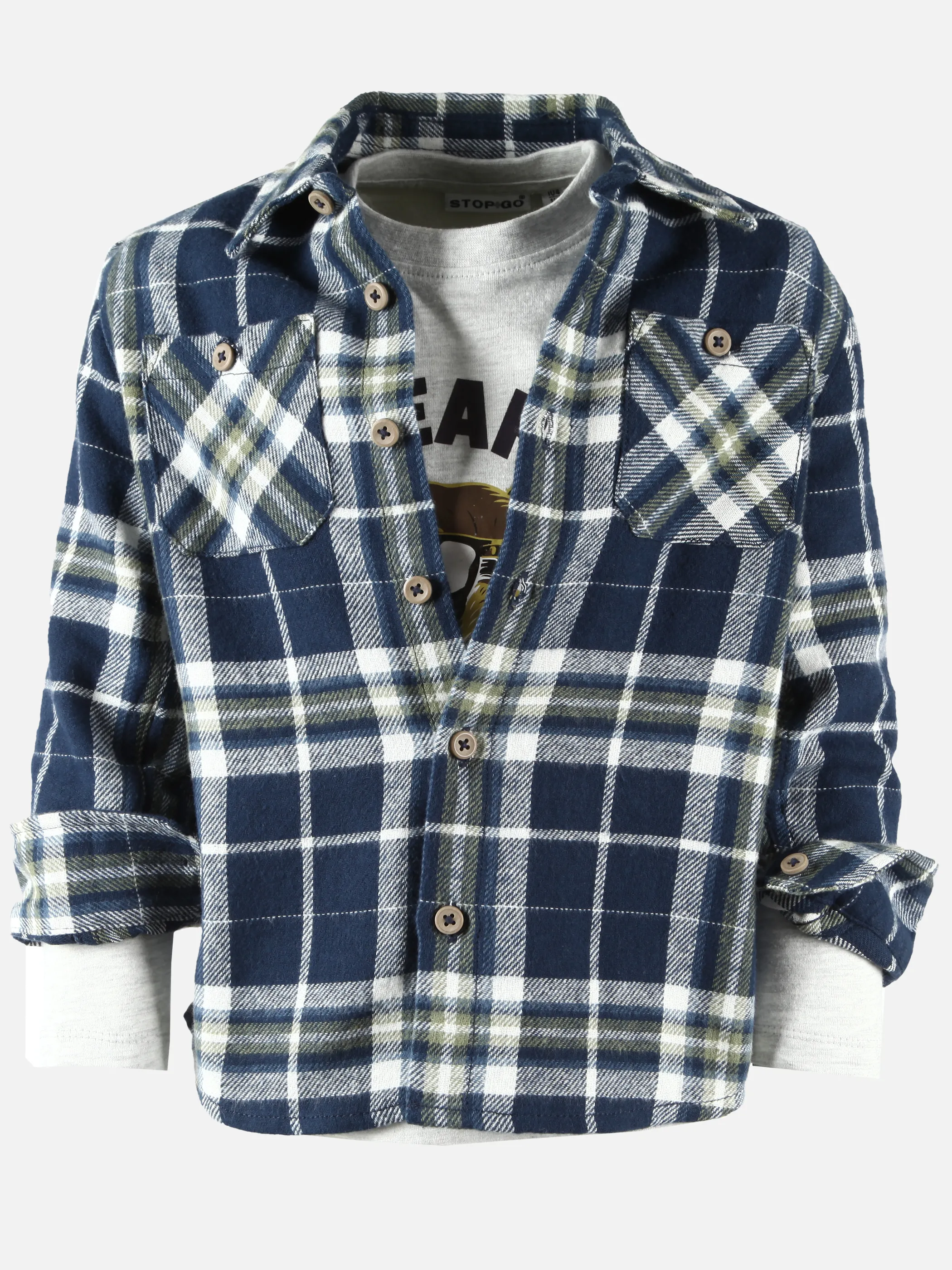 Jungen Flanellhemd im Set