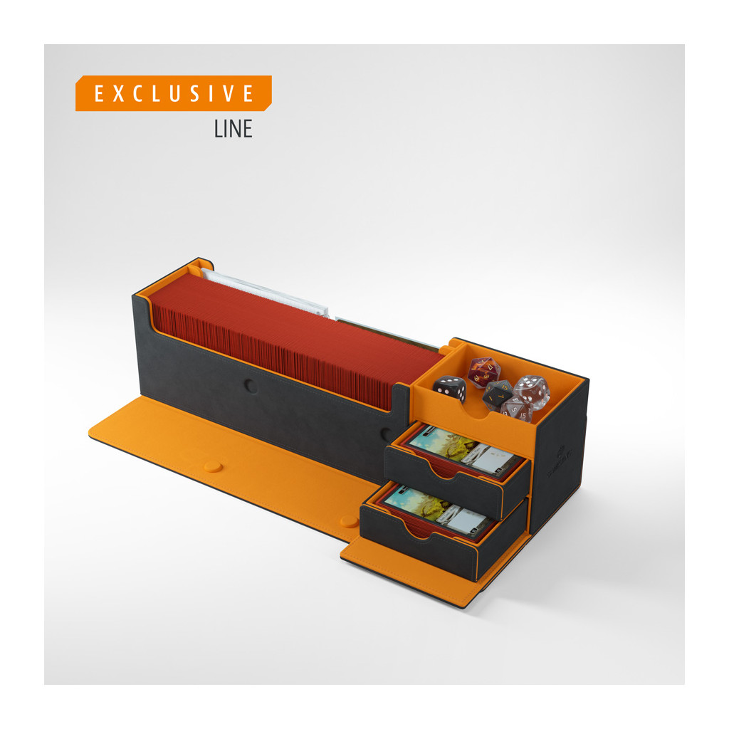 Gamegenic - Card's Lair 400+ Noir/Orange