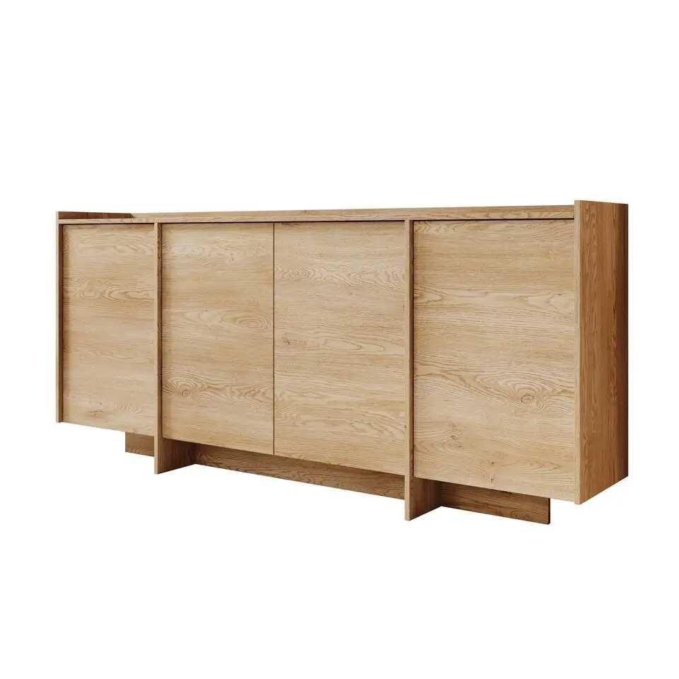 Meubella - Dressoir Jaxon - Eiken - 200 cm
