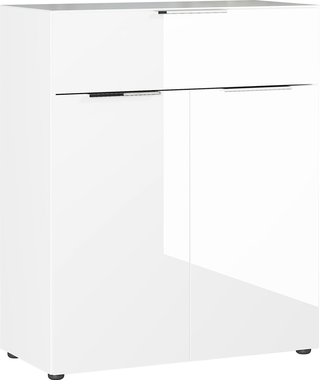 Kommode OAKLAND 83 x 102 cm Weiß