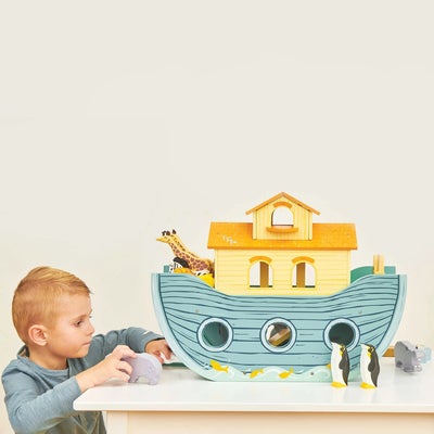 Le Toy Van Noahs Ark & Dyr Lekesett