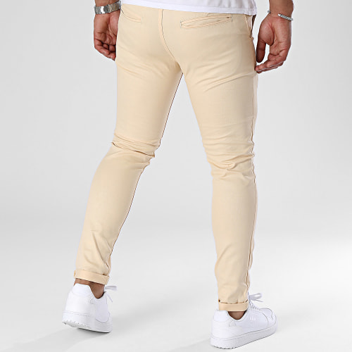 Pantalon Chino Jaune Clair