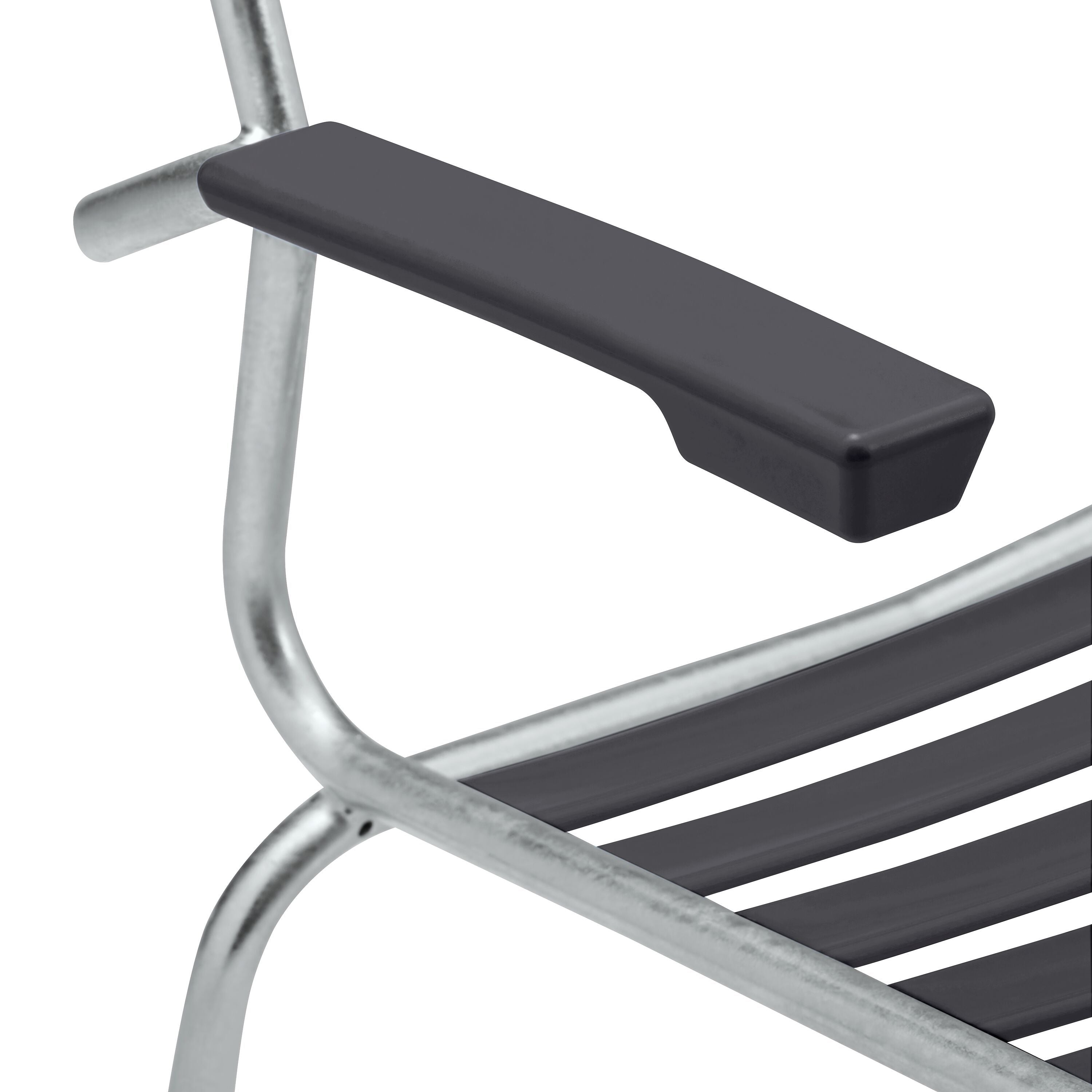 Schaffner SÄNTIS Stuhl - Anthrazit / B: 62.0 cm x T: 60.0 cm x H: 85.0 cm