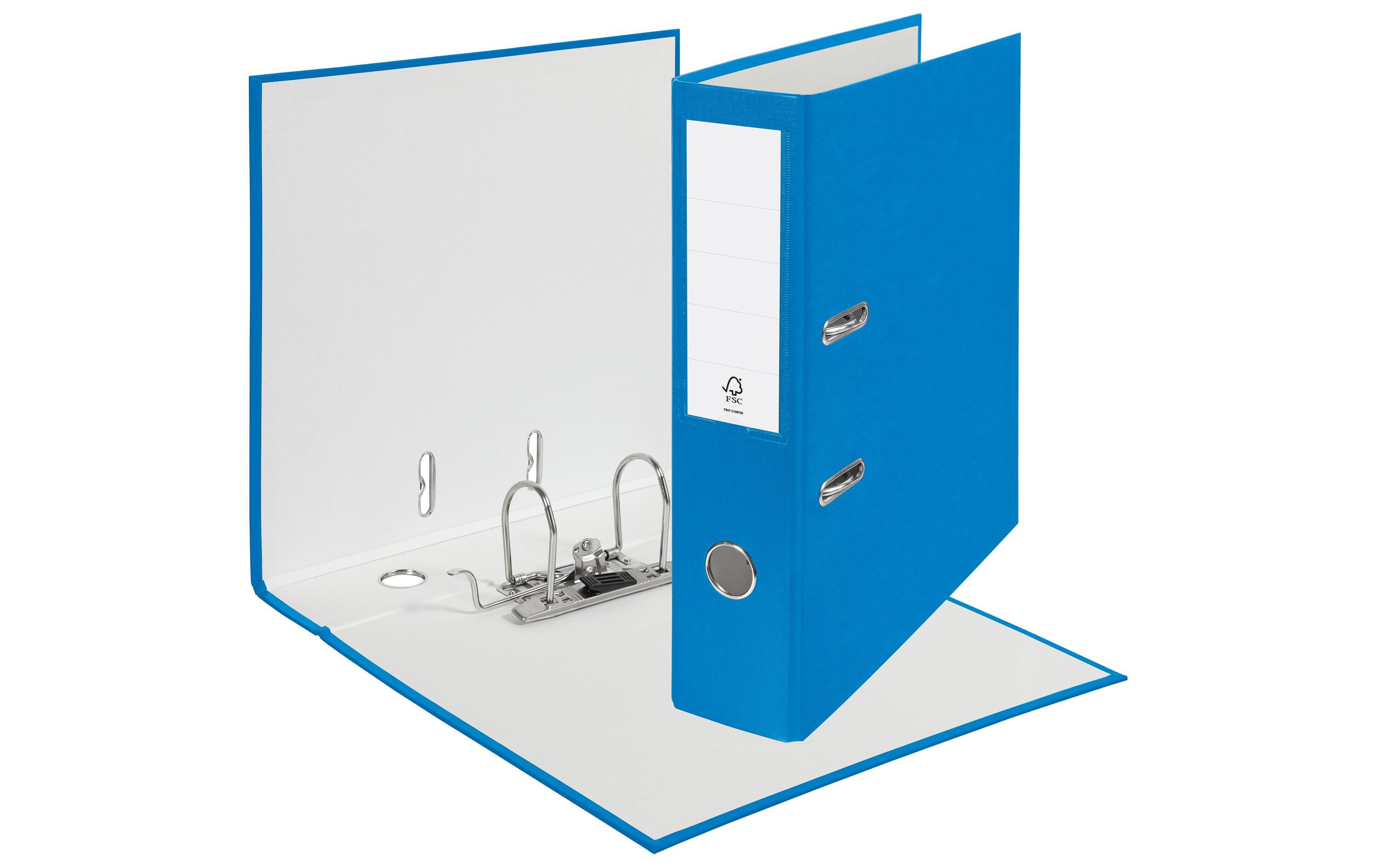 Ordner Swiss Edition ECO 7.5 cm, BlauKlassischer Ordner in Blau