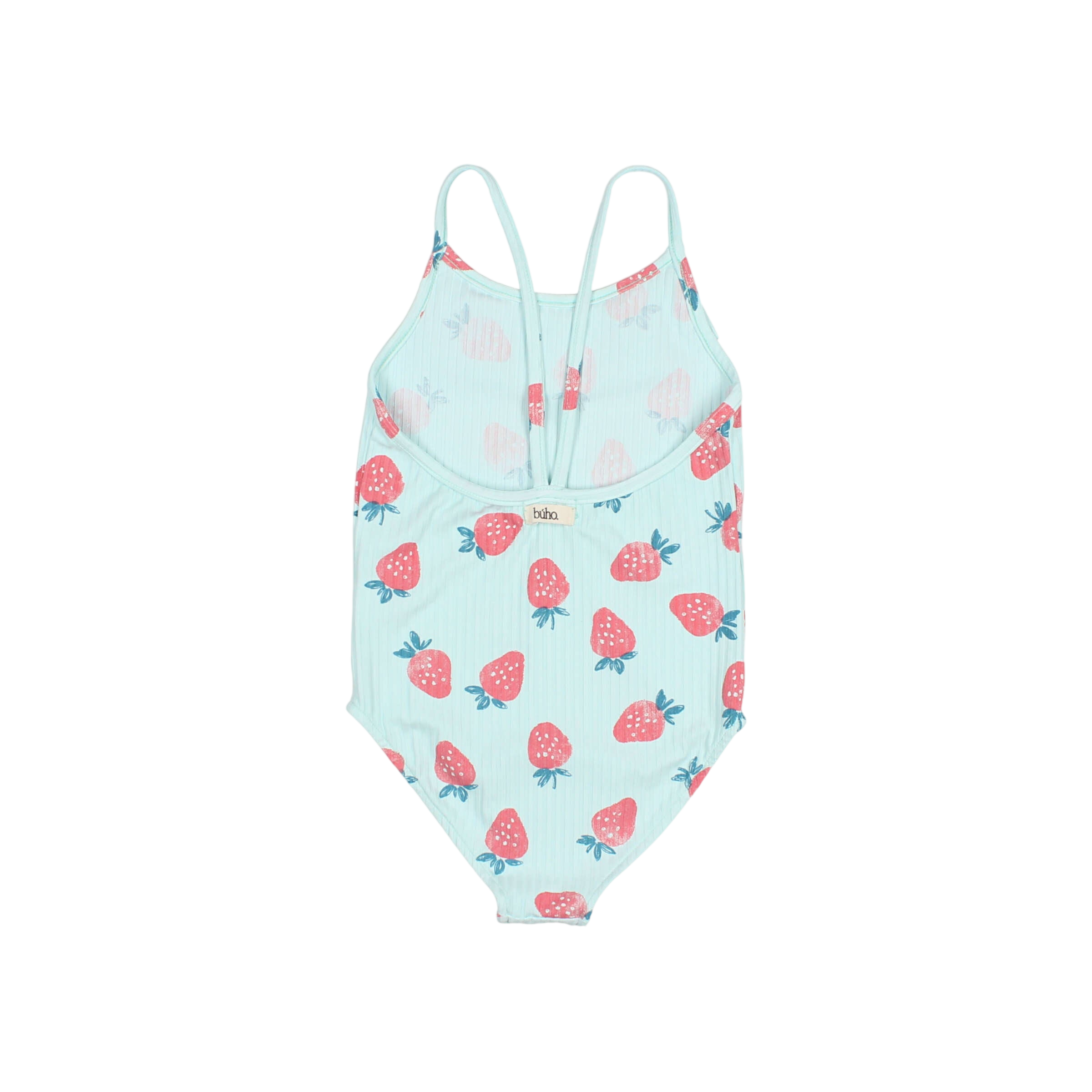 Badeanzug Strawberry Maillot Aqua
