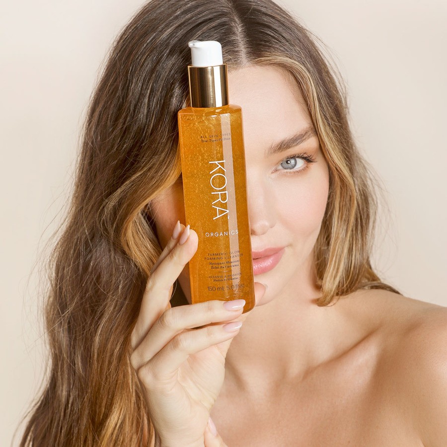 Kora Organics Turmeric Glow Foaming Cleanser 150ml