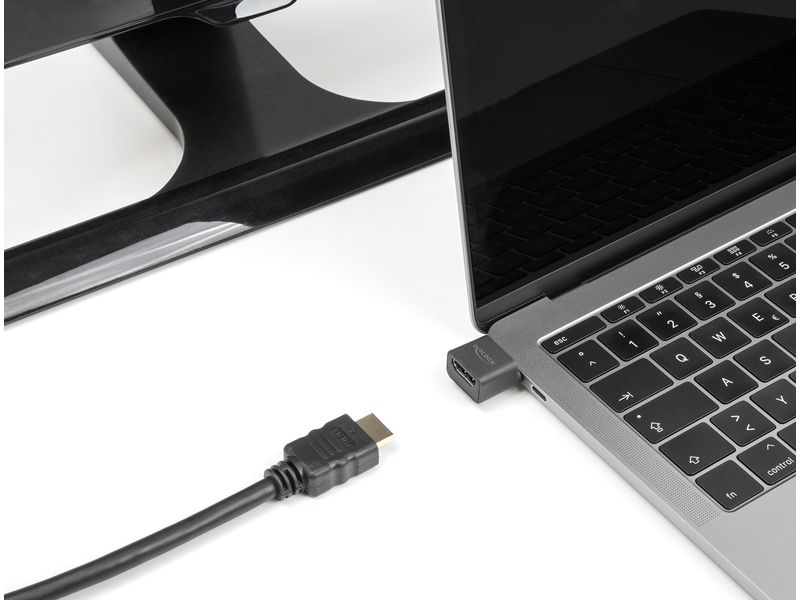 Delock Adapter USB-C Stecker – HDMI Buchse USB Type-C - HDM Delock Mini Adapter USB Type-C Stecker zu HDMI Buchse (DP Alt Mode) 4K