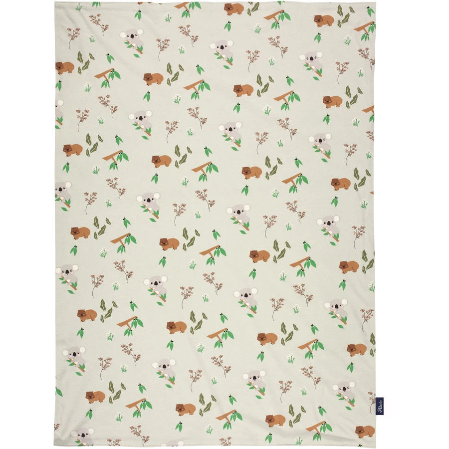 Alvi® Babydecke Koalas World 75 x 100 cm