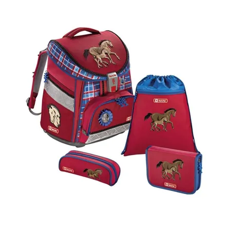 Step by Step Schulranzen-Set Comfort Horse Family 4-teilig