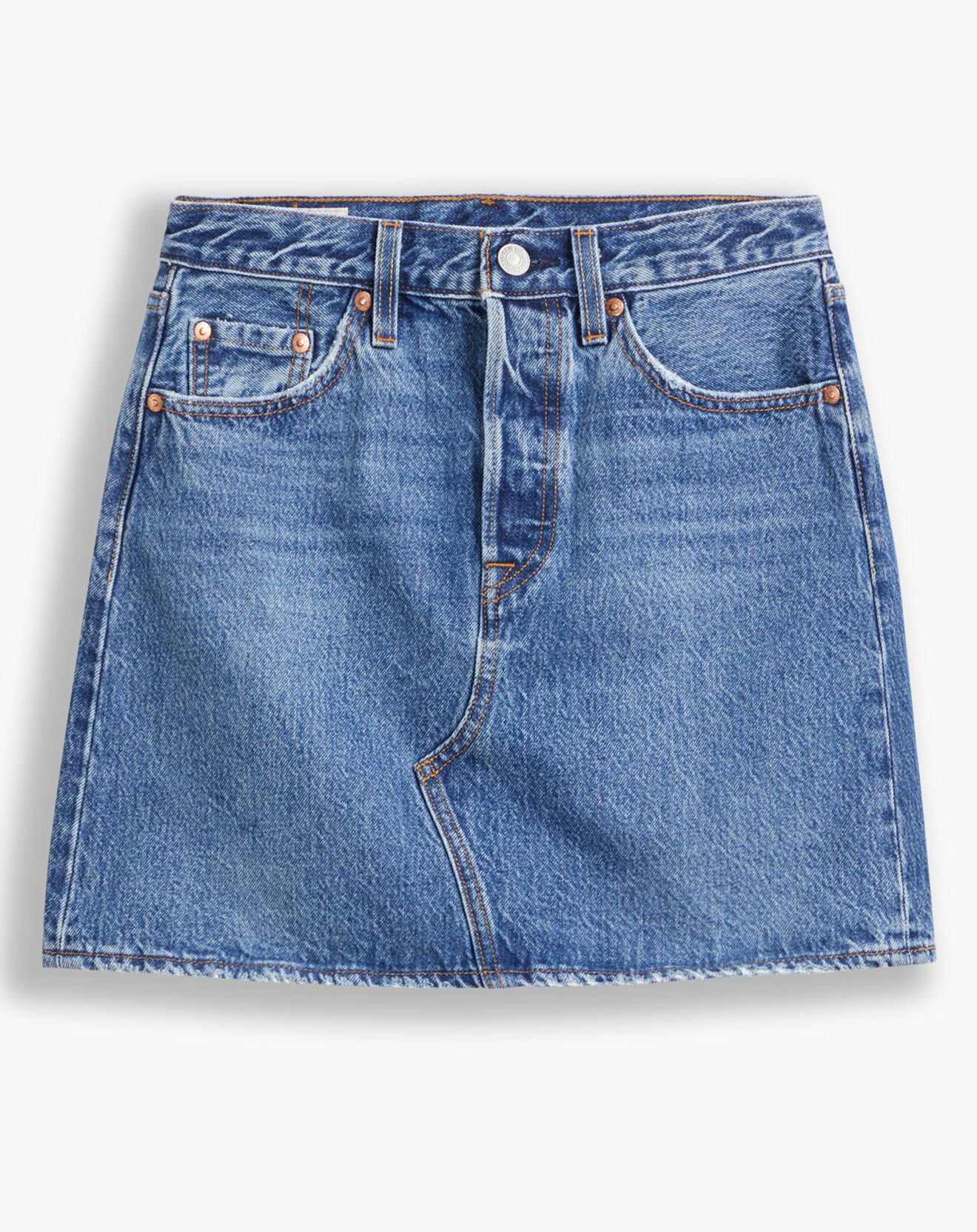 Levi's® Jupe en jean courte Decon Iconic bleu foncé