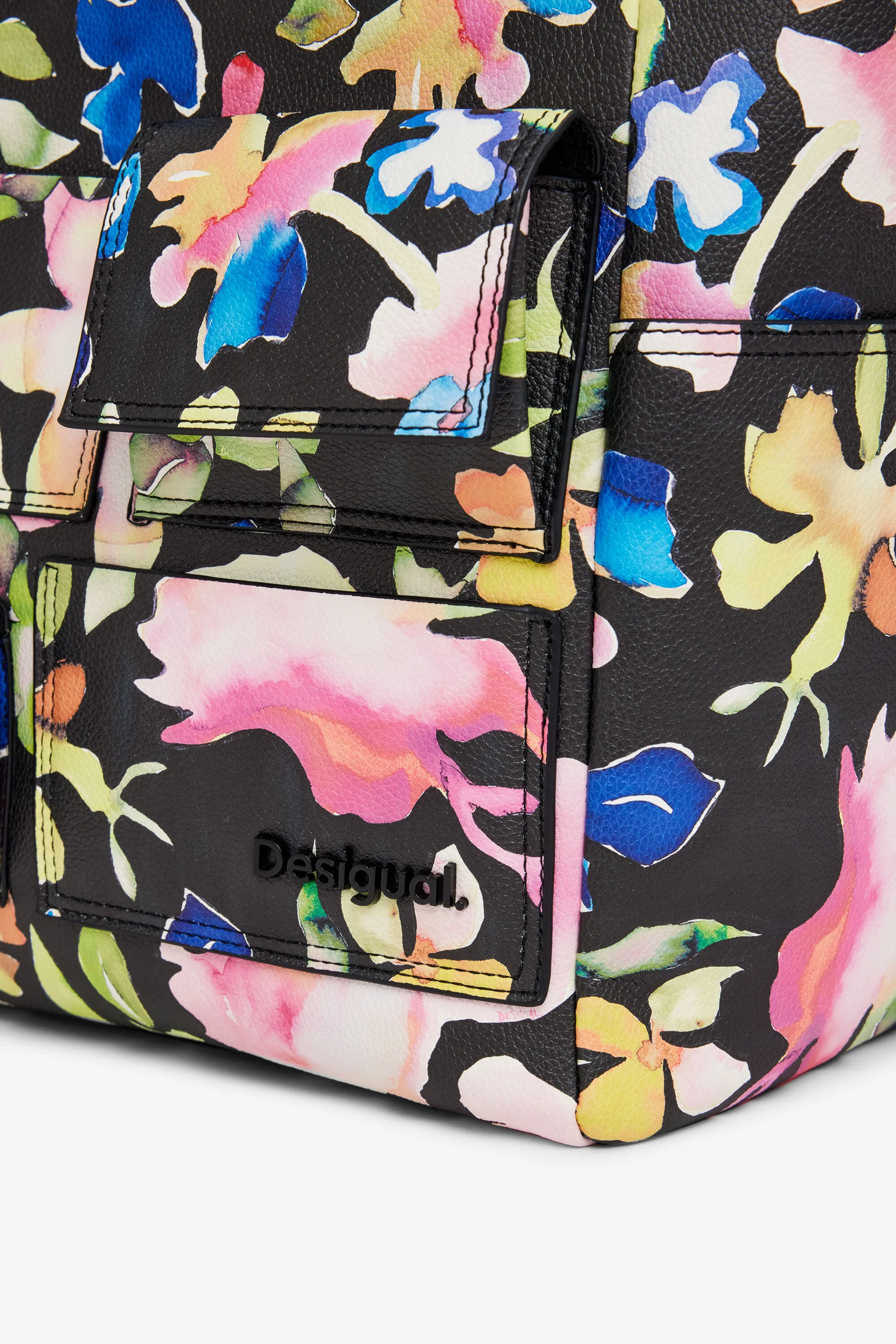 Bolsa de hombro flores