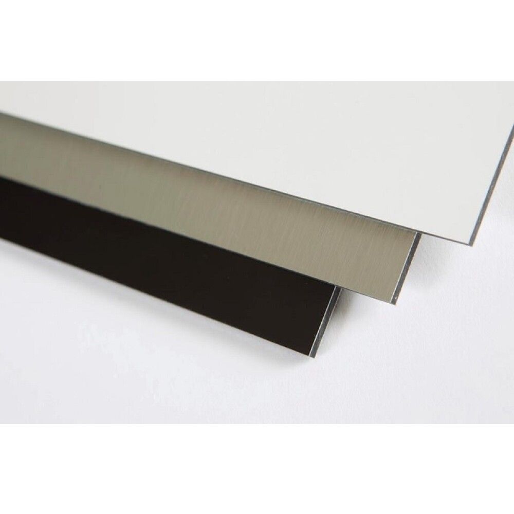 ALUMINIUMPLATE SVART DIBOND 3X748X1000MM