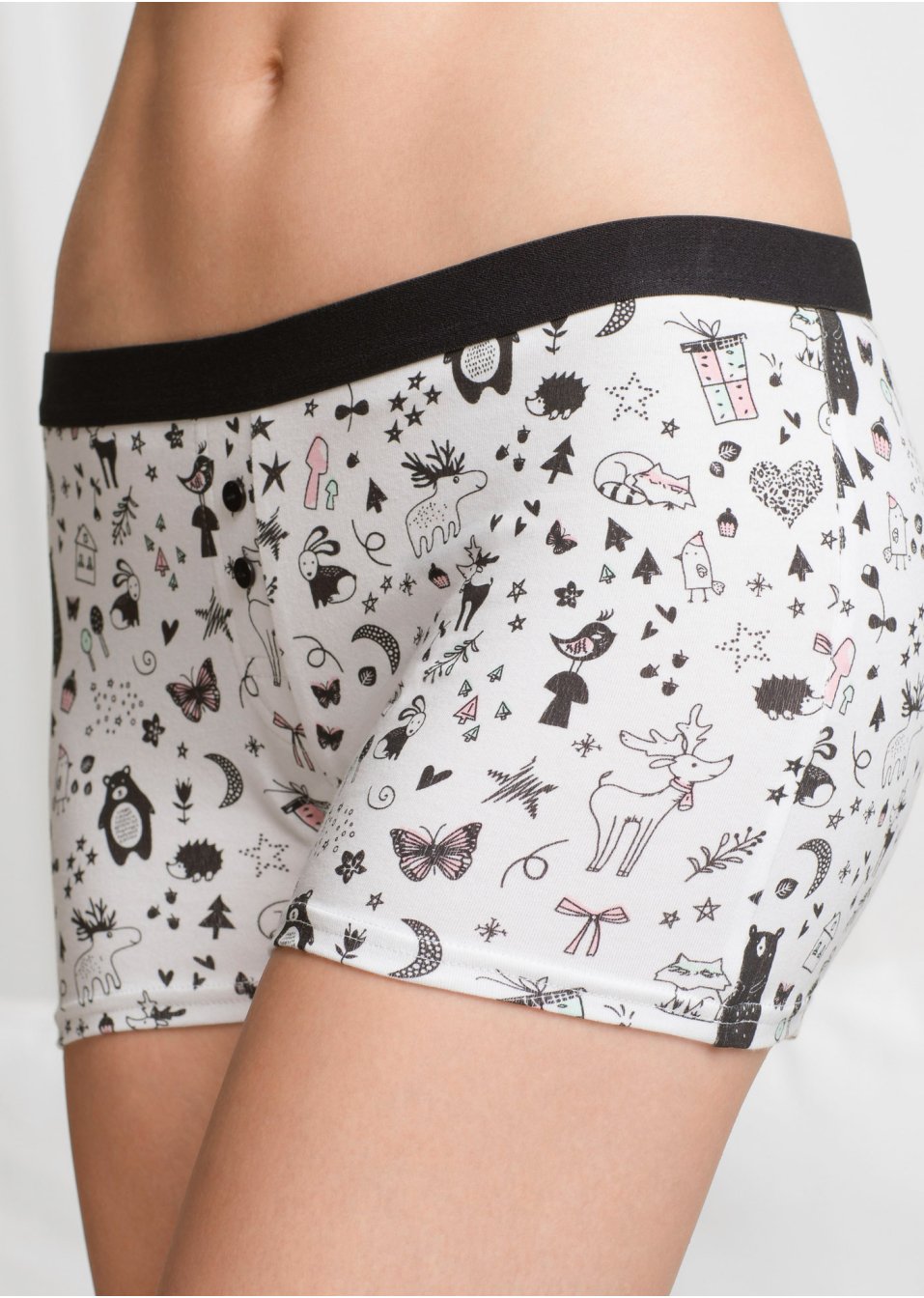 Lot de 4 boxers femme
