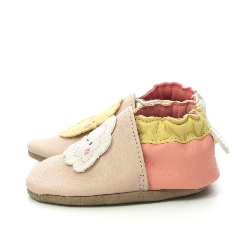 Robeez Robeez Weather Mood Rose Clair Corail