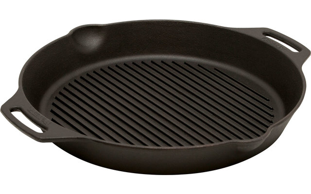 Petromax GPh Gusseisen Grill-Feuerpfanne mit zwei Henkeln