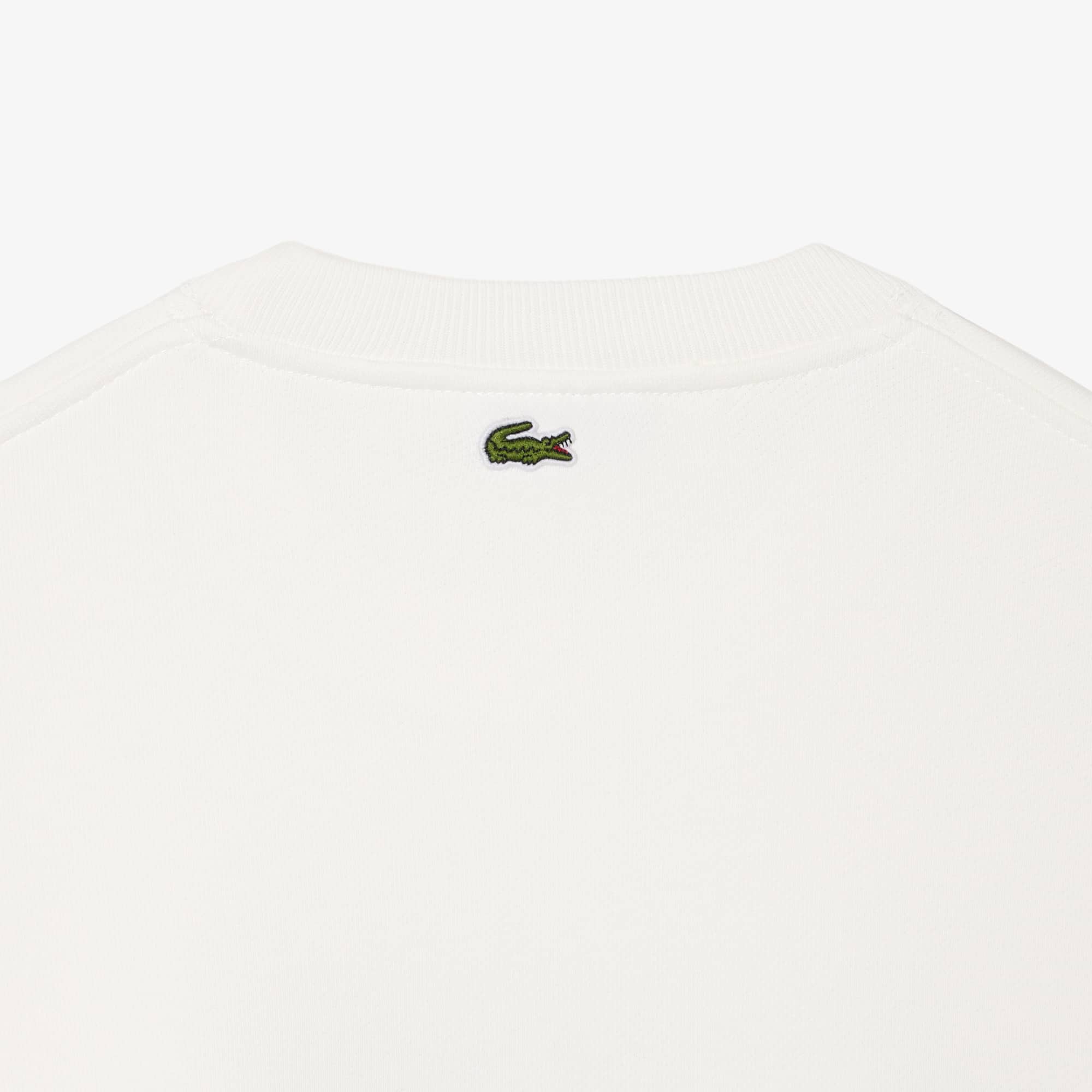 Sweatshirt Jogger oversize imprimé Tennis en molleton Sweatshirts - Blanc - Lacoste - Femme