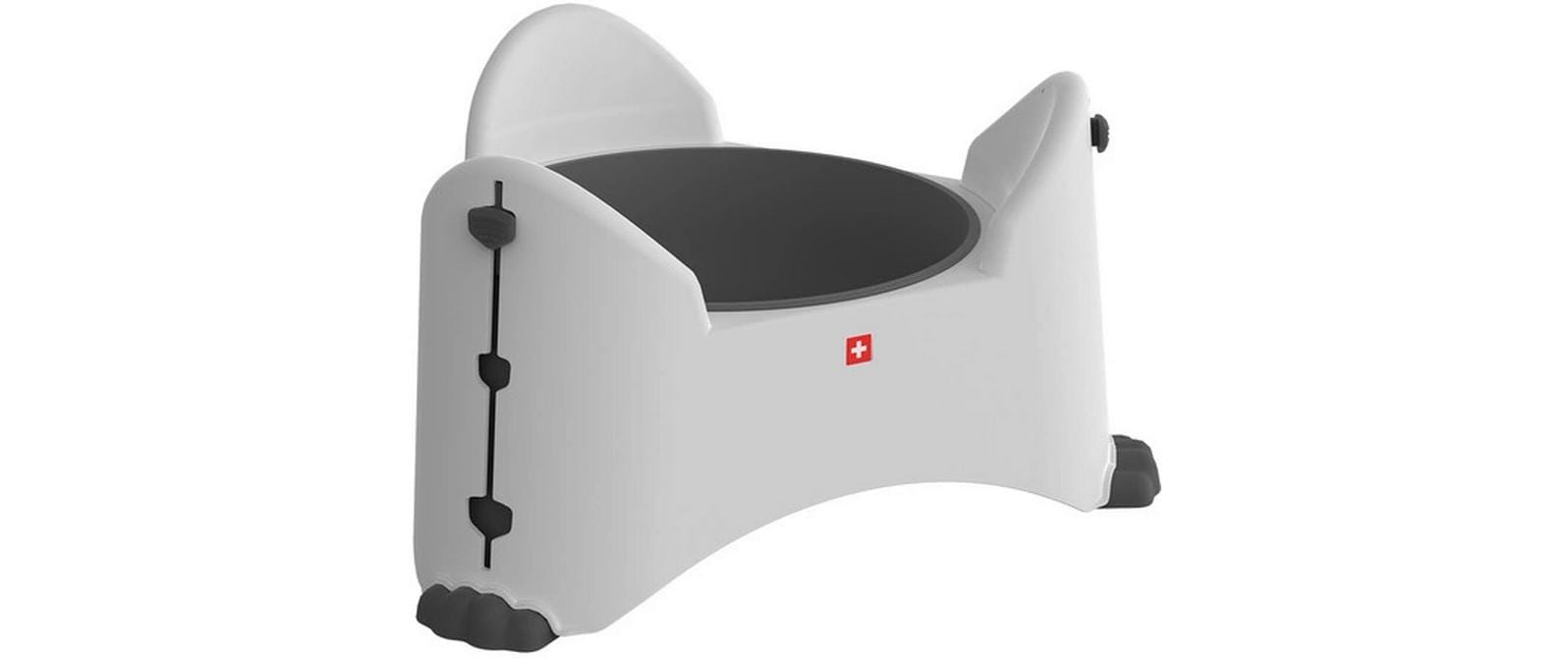 Verstellbarer Futternapf Sammy, 1.02 l, WeissFutternapf