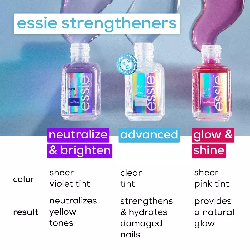 Essie Nail Polish Hard To Resist Nail Strengthener 13,5 ml - Clear