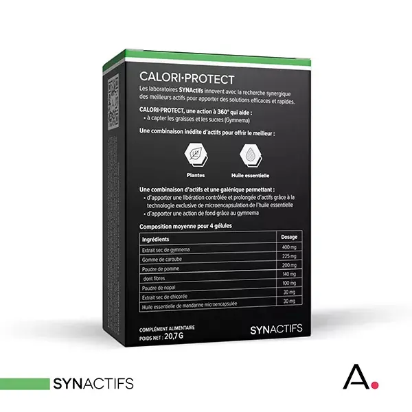 Aragan - Synactifs - CaloriProtect® - Emagrecimento - Gymnema - 60 cápsulas