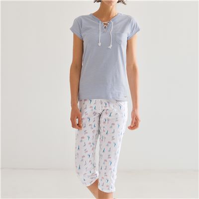 Pyjama femme thème marin - DODO HOMEWEAR®