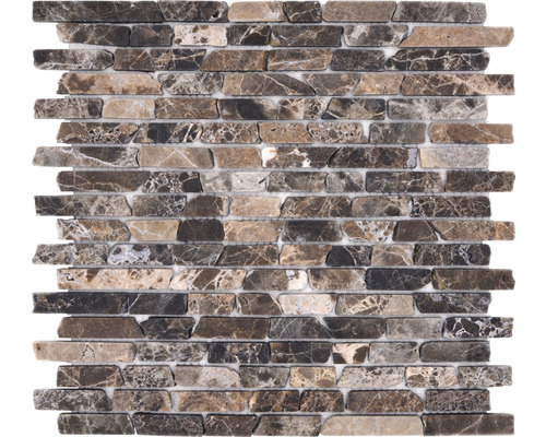 Natuursteenmozaïek MOS BRICK 476 30,5x32,2 cm bruin