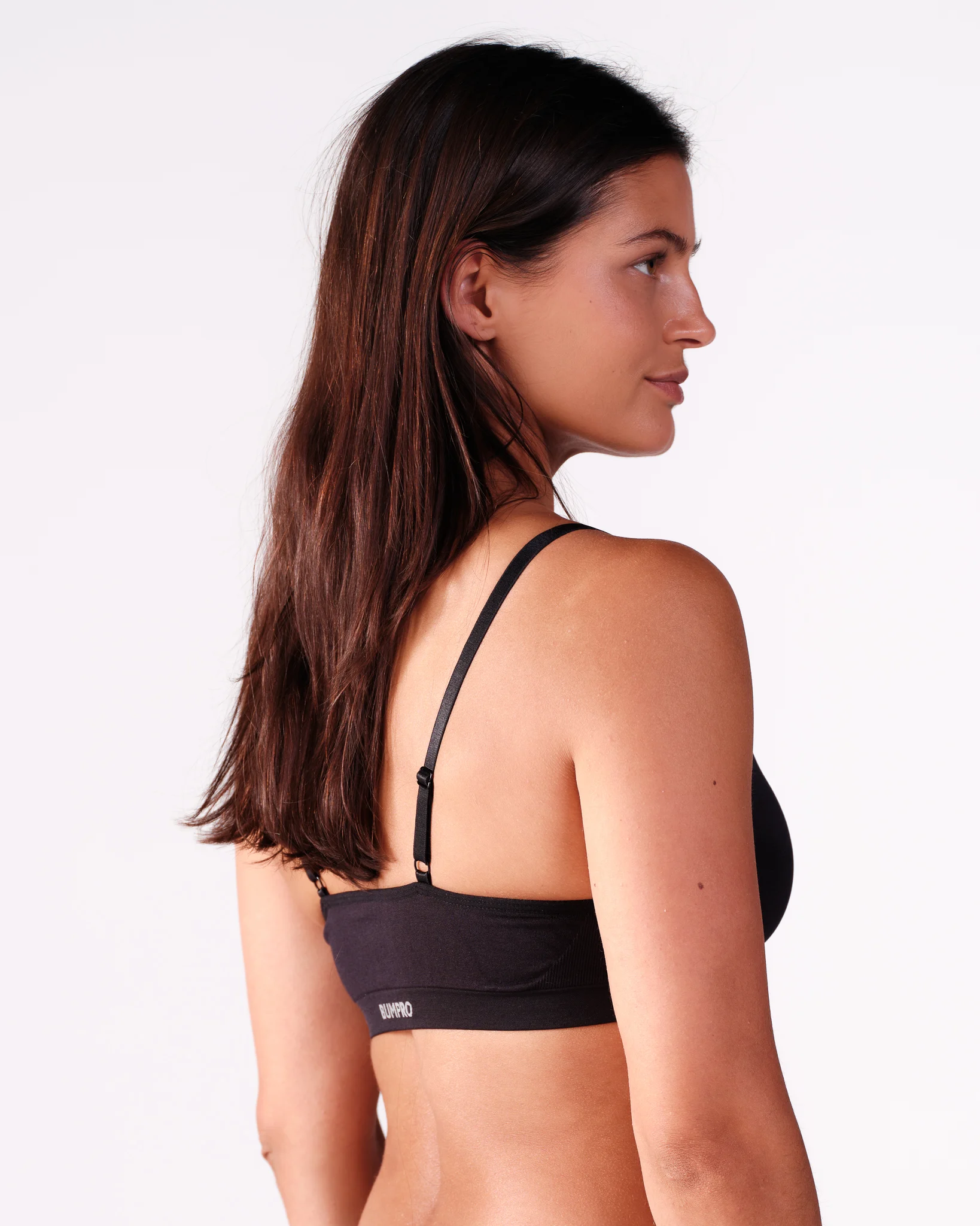 Bumpro Glow Seamless Bra Black