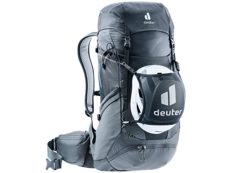 deuter Wanderrucksack Futura Pro 36 Black/Graphite Rucksack für Mehrtagestouren